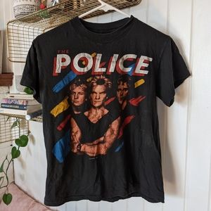 Vintage Official 'The Police' Synchronicity Concert Tour Shirt